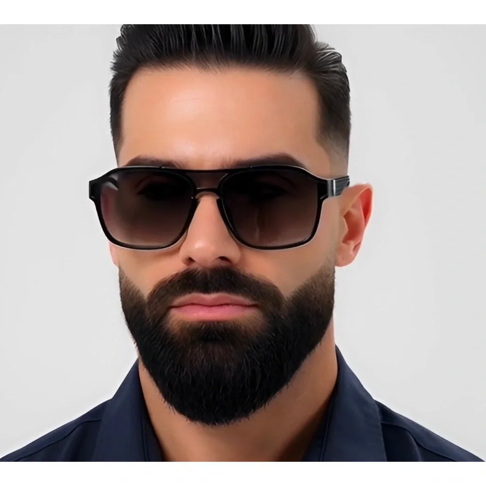 Designer Sunglasses Men Square Frame Driving Fishing Shades Sports Luxury Shades